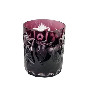 Nachtmann Bleikristall Amethyst Old Fashioned Traube Glass